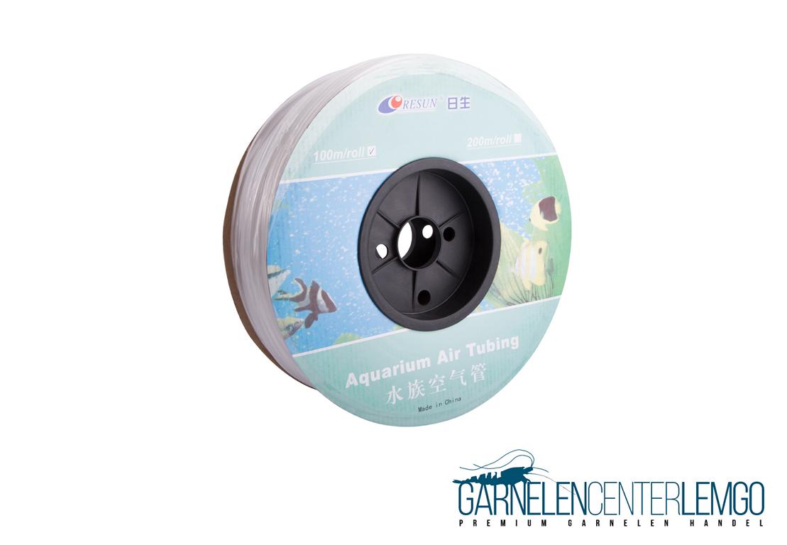 Aquarium Luftschlauch 4/6mm transparent - 100 Meter Rolle Resun