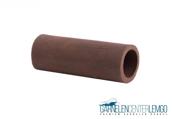 Garnelenröhre schwarz/braun - 6cm