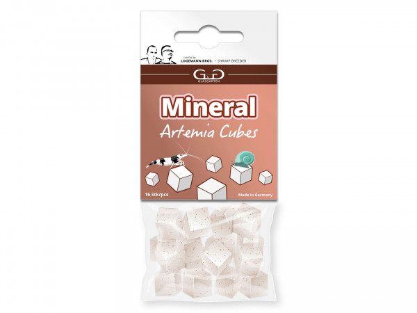 GlasGarten Mineral Artemia Cubes - 16 Stück