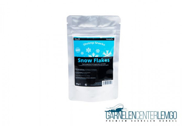GlasGarten Shrimp Snacks Snow Flakes 30g