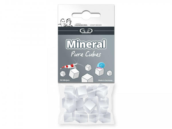 GlasGarten Mineral Pure Cubes - 16 Stück