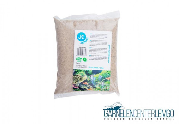 Aquarium Kies Natur /Aquarien Sand Natur 2 KG