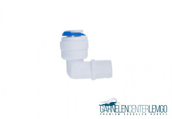 Winkel Kupplung 1/8" AG x 1/4" - Wasser Filter Schlauch